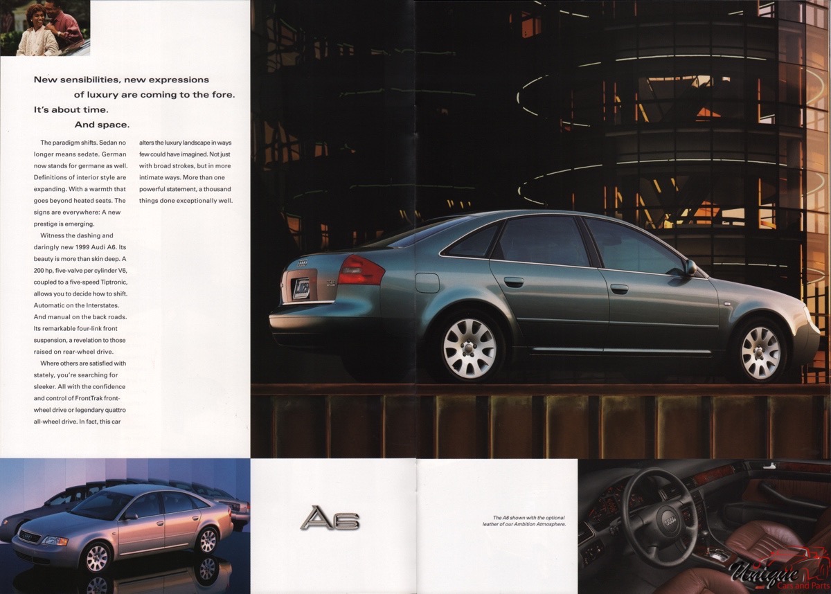 1999 Audi Brochure Page 1